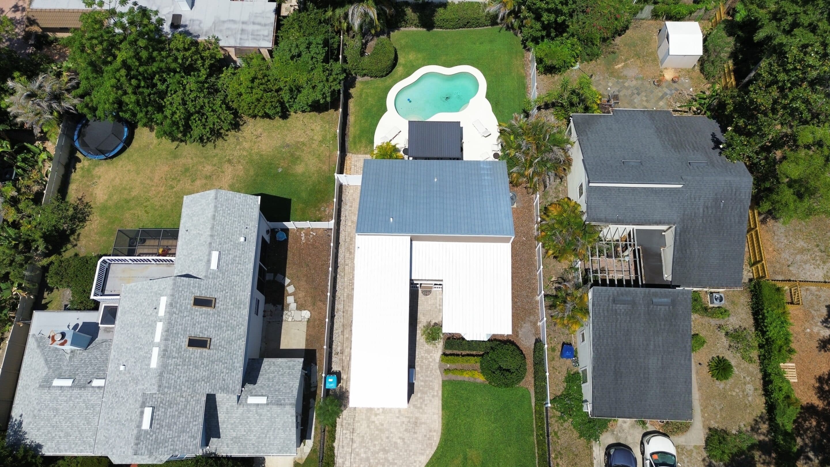 Shingle To Metal Roof Before scaled